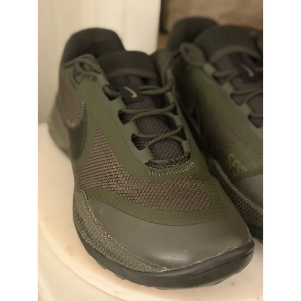 Nike React SFB Carbon Low Tactical Shoes Men's 9 Olive Cargo Khaki Hiking